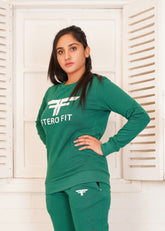 Signature Ftero Fit Green Tracksuit